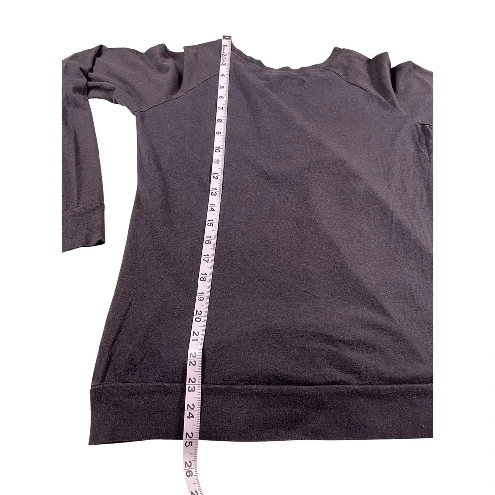 Harry Potter Hogwarts Castle Fire Graphic Raglan Long Sleeve Top Women's M Magic - Picture 6 of 7